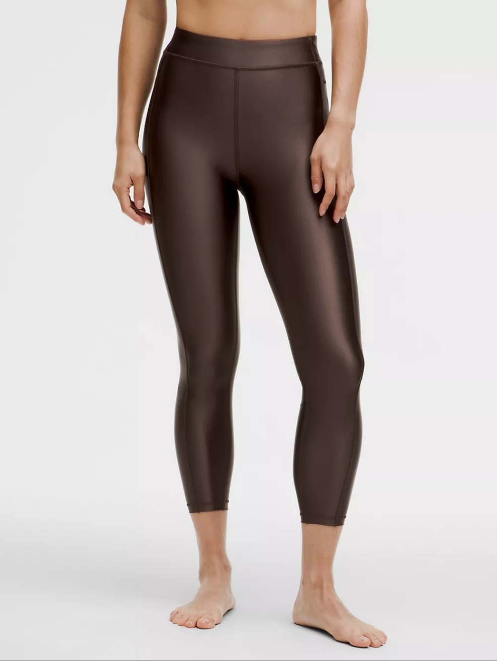 Lululemon Satin Shine High-Rise Tight 25" Espresso Size 8